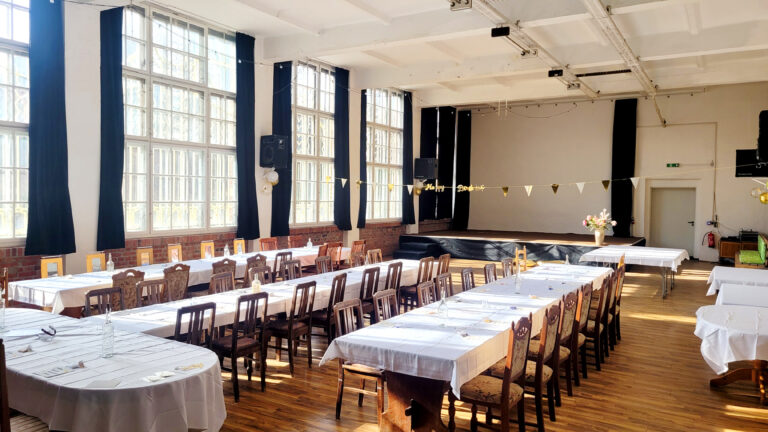 Innenraum der Alten Plüsche in Mittweida